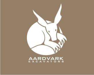 Aardvark Logo - Aardvark Excavators Designed