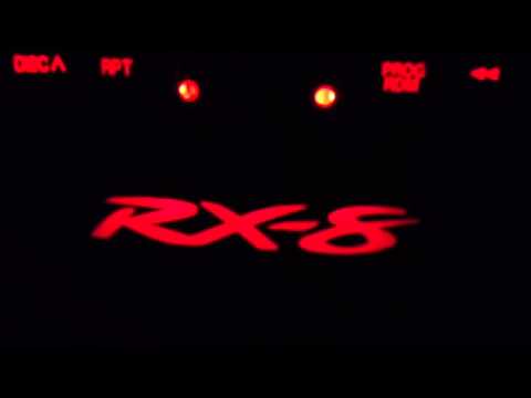 RX-8 Logo - Mazda RX8 Illuminated Logo