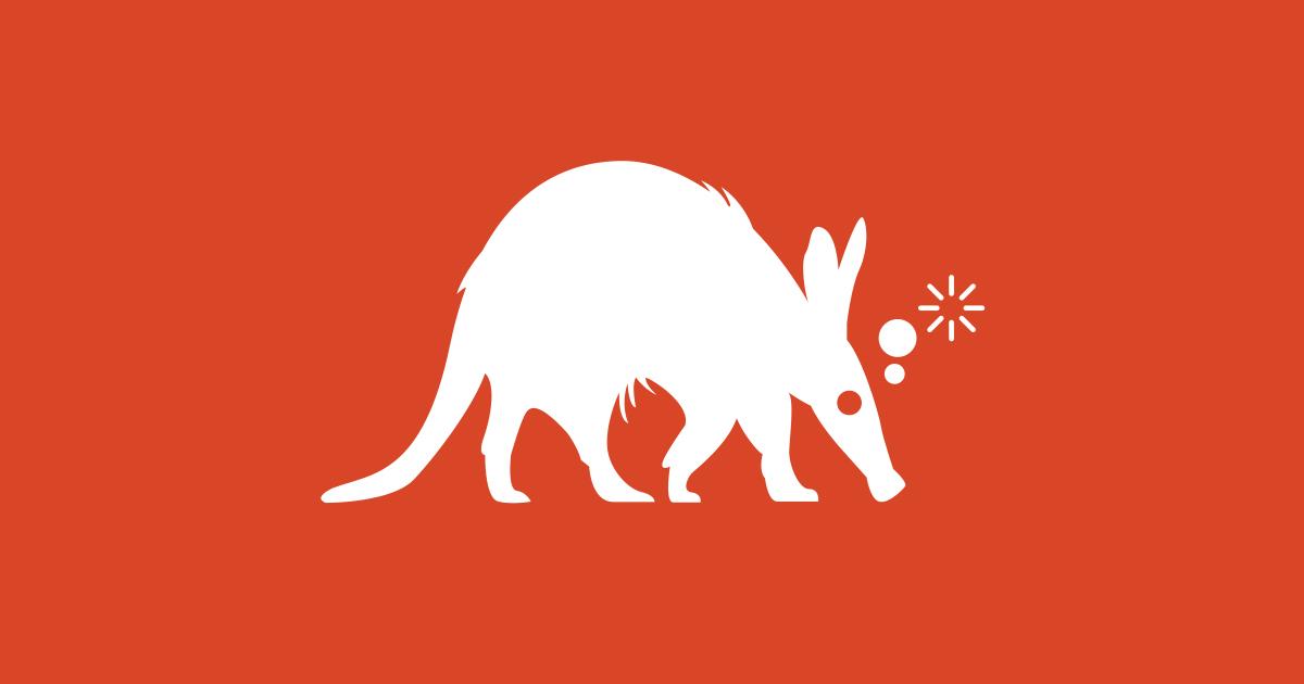 Aardvark Logo - Rebranding Secret Aardvark