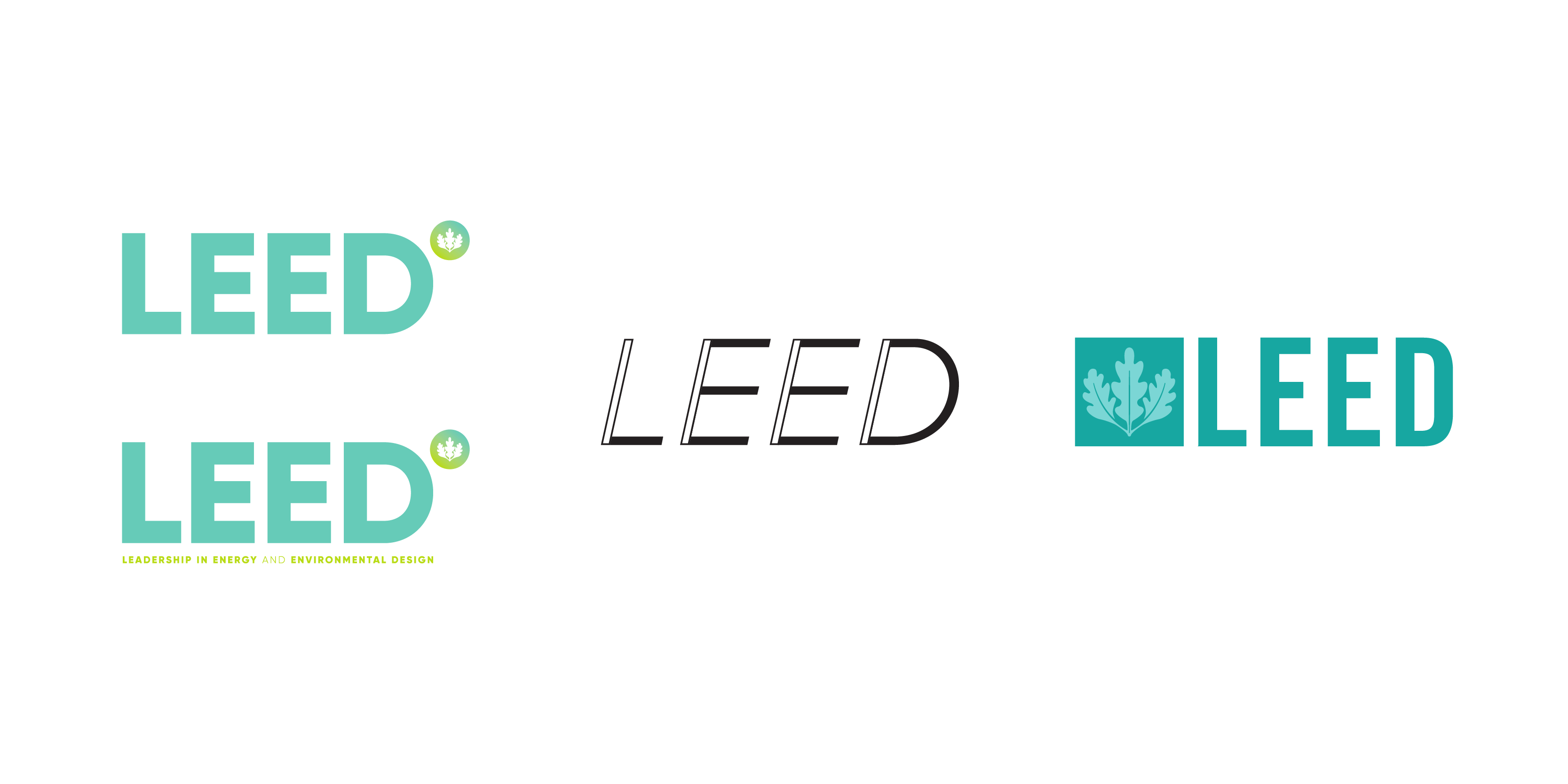 LEED Logo - Design case study: Developing our secondary LEED wordmark