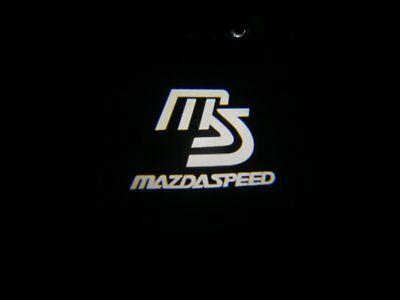 RX-8 Logo - 2X LED DOOR Light Projector Welcome Logo For MAZDA RX8 RX-8 MAZDASPEED CX-9  6 HD