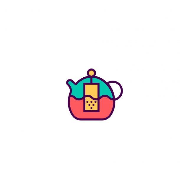 Teapot Logo - Teapot Icon Design Gastronomy Icon Vector Design, Logo, Design ...