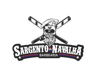 Sargento Logo - Logopond - Logo, Brand & Identity Inspiration (Barbershop - Sergeant ...