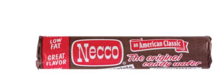 Necco Logo - New Chocolate NECCO Wafers Full Size Rolls * 2.02 oz * SPECIAL PURCHASE |  eBay