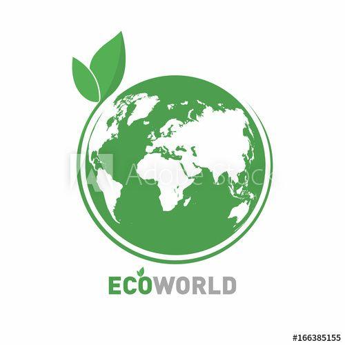 Ecology Logo - Ecology logo. Eco world symbol, icon. Eco friendly concept for ...