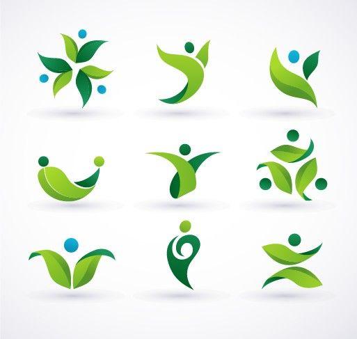 Ecology Logo - Green ecology logos creative design free download