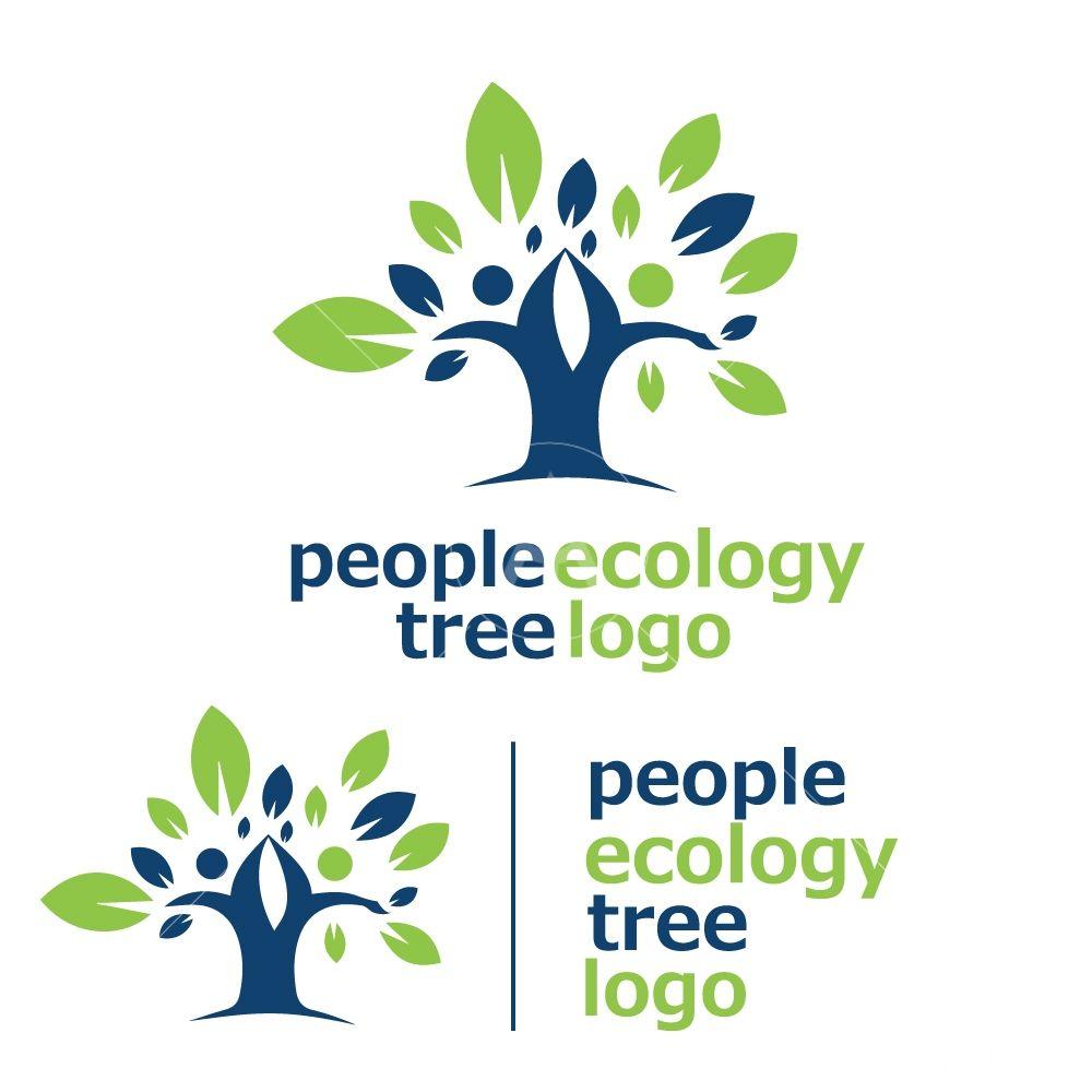 Ecology Logo - people ecology tree logo 1