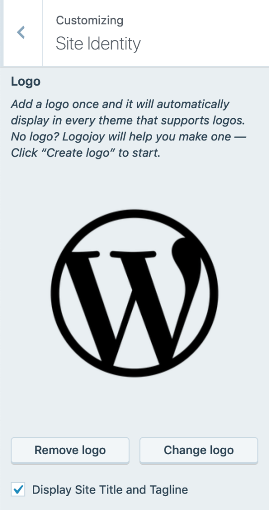 Will Logo - Site Logo — Support — WordPress.com