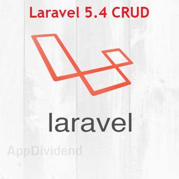 Crud Logo - Laravel 5.4 Crud Example From Scratch. Laravel Tutorials