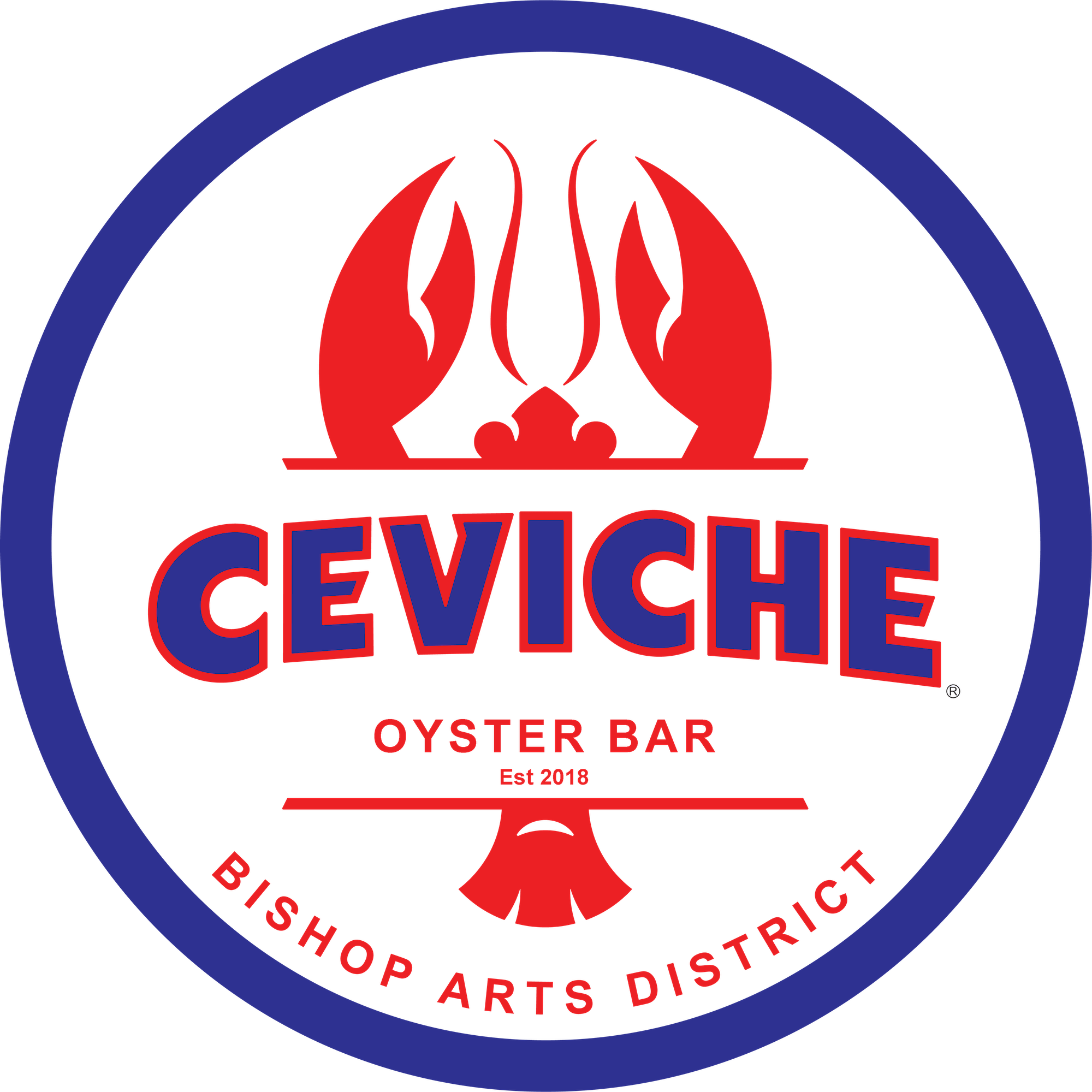 Ceviche Logo - Ceviche Oyster Bar – Seafood and Oyster Bar | Dallas, Texas