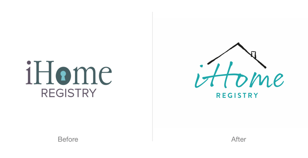 iHome Logo - Award Winning Rebranding — Thad Cox Branding Studio
