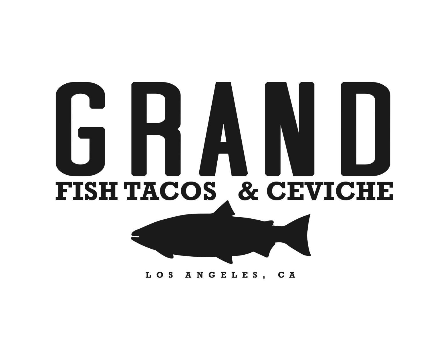 Ceviche Logo - Grand Fish Tacos & Ceviche