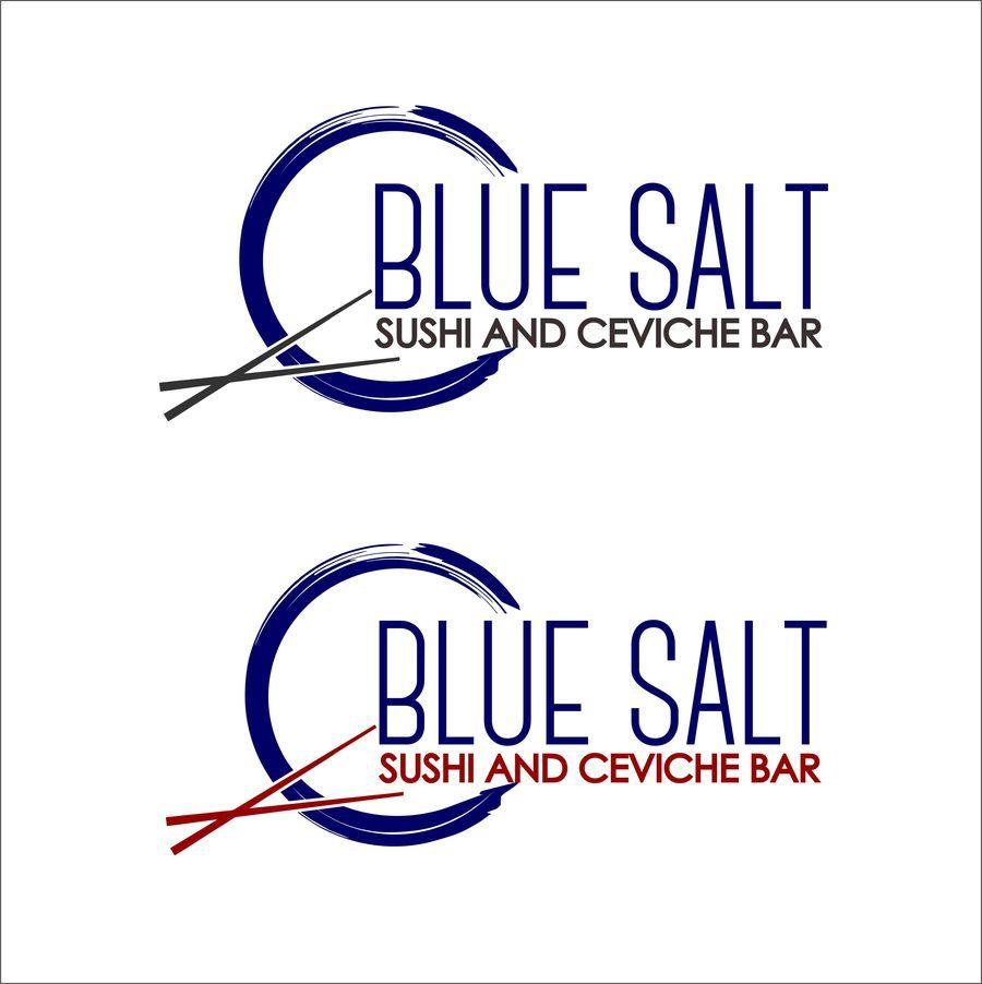 Ceviche Logo - Entry by graphicshape for Design a Logo for Blue Salt sushi