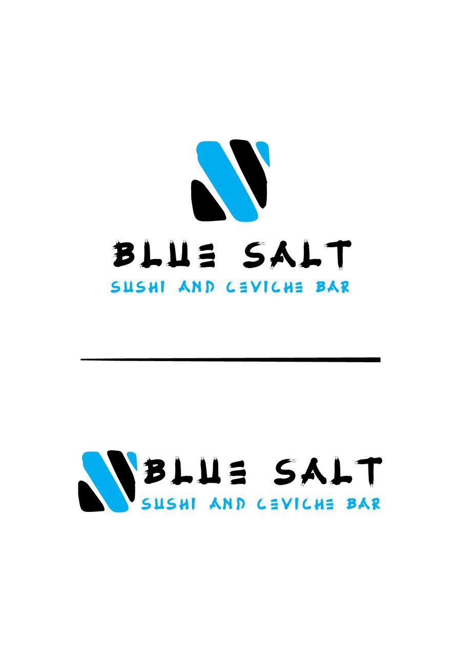 Ceviche Logo - Entry by Aymancre for Design a Logo for Blue Salt sushi