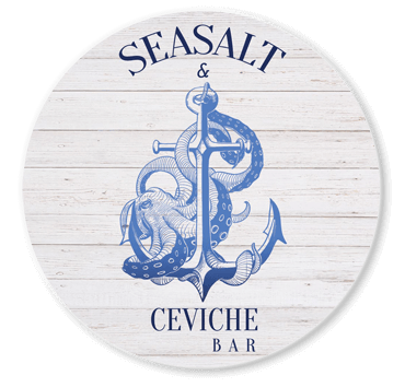 Ceviche Logo - SeaSalt & Ceviche Bar, Restaurant Cuisine Fruits de mer/Poissons ...