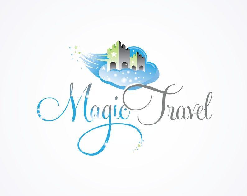 Clouds Logo - Castle In The Clouds Logo, Premade Magic Logo, Travel Agency Logo, Stars  Brightness Business Logo Cute Social Network Design