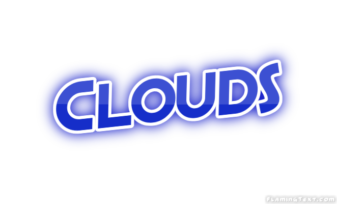 Clouds Logo - United States of America Logo. Free Logo Design Tool from Flaming Text