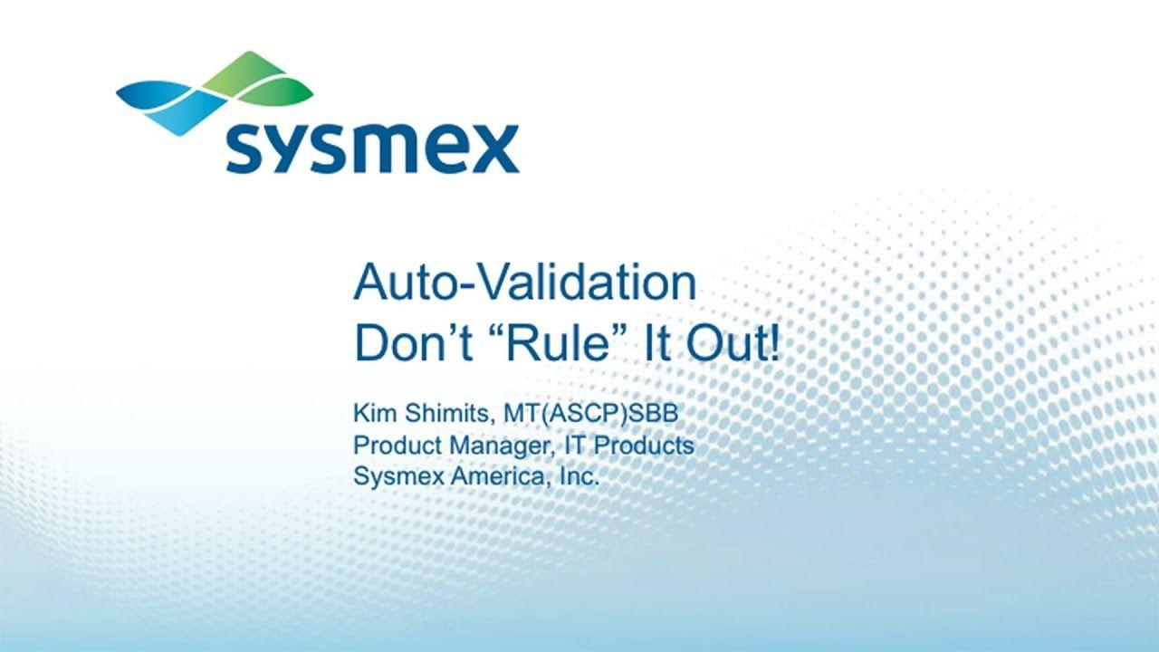 Sysmex Logo - AACC 2013 Sysmex Presentation - Kim Shimits