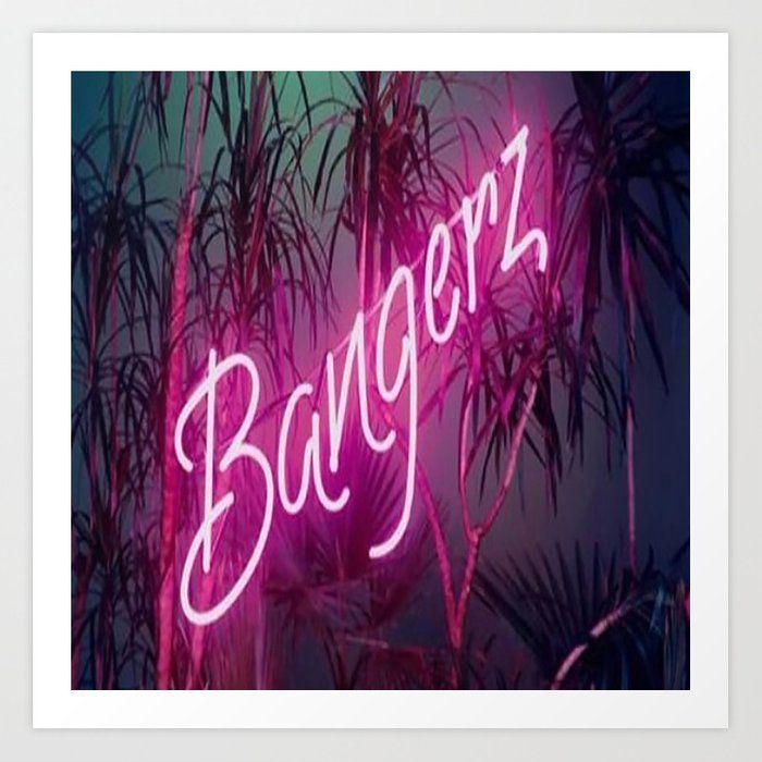 Bangerz Logo - Bangerz Logo Art Print