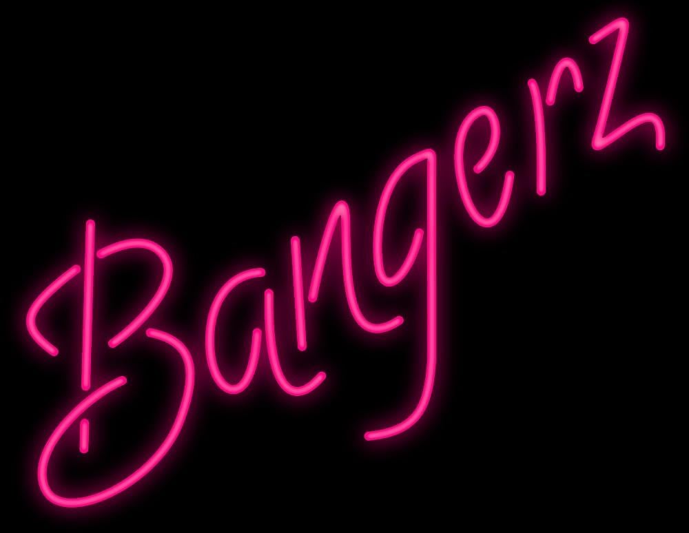 Bangerz Logo - Bangerz Neon Sign 31x24