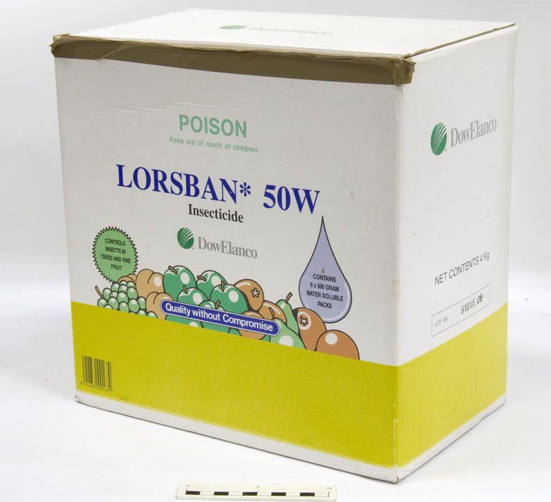 DowElanco Logo - Container, Spray ( Lorsban )