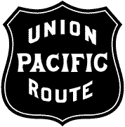 UPRR Logo - UP: 1887 1892 Early Shields