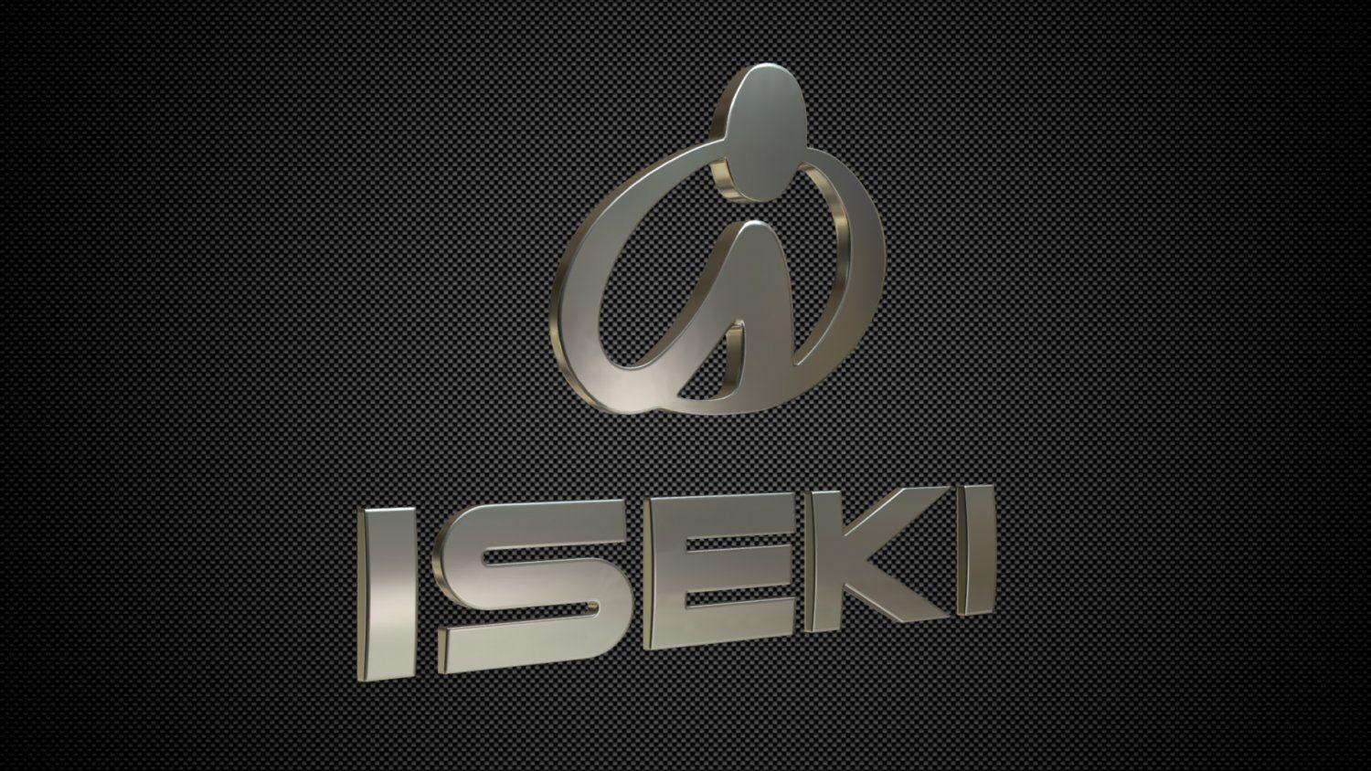 Iseki Logo - Iseki logo 3D Model in Parts of auto 3DExport