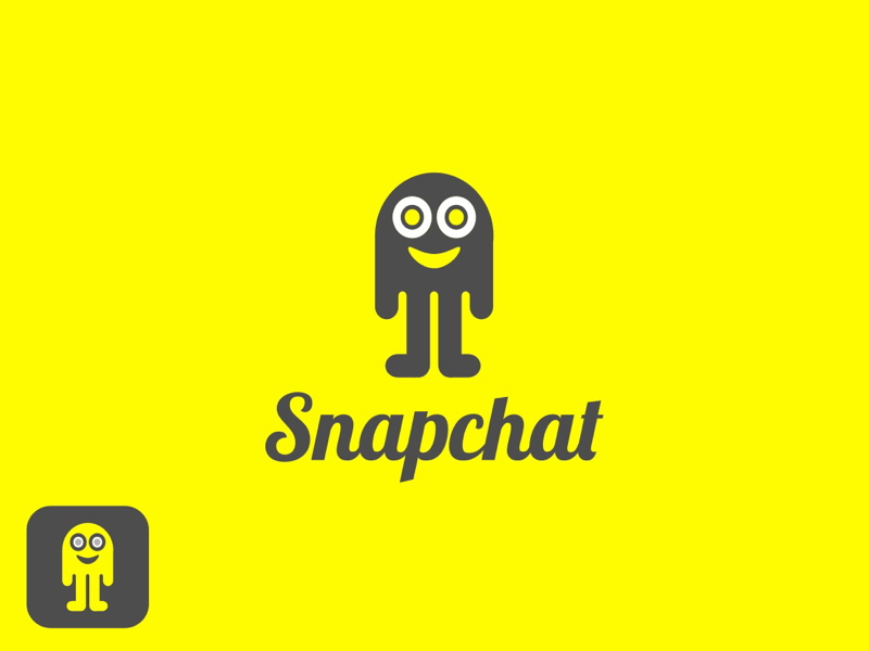 Sanpchat Logo - Snapchat Logo Redesigned (Version B) by Alex 