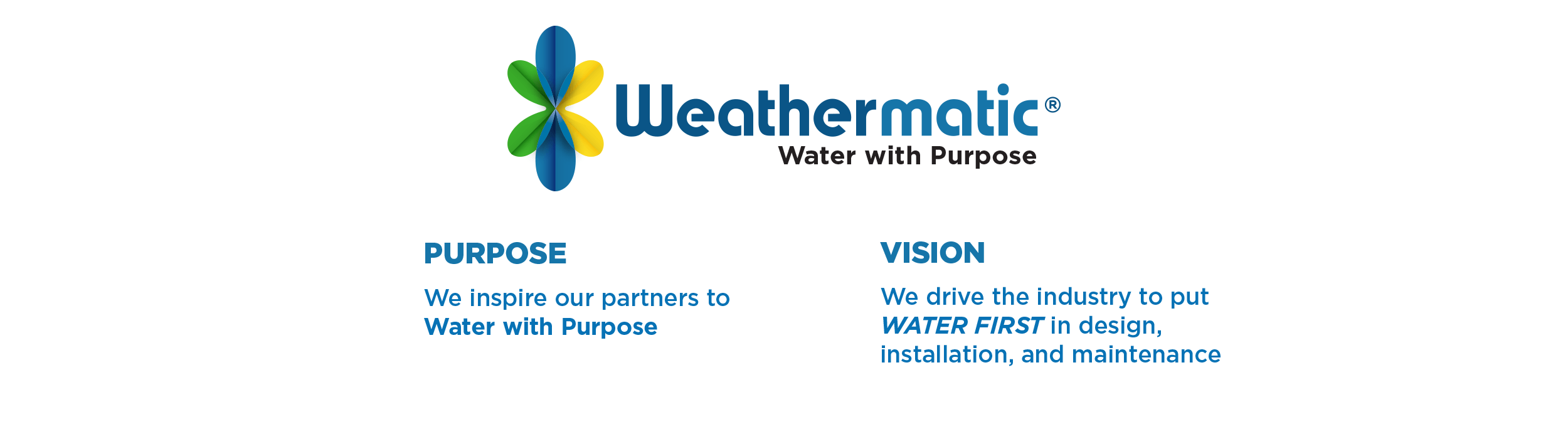 Weathermatic Logo - Company