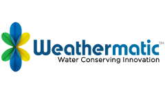 Weathermatic Logo - Irrigation Services - Byrne and Sons Plumbing & Heating