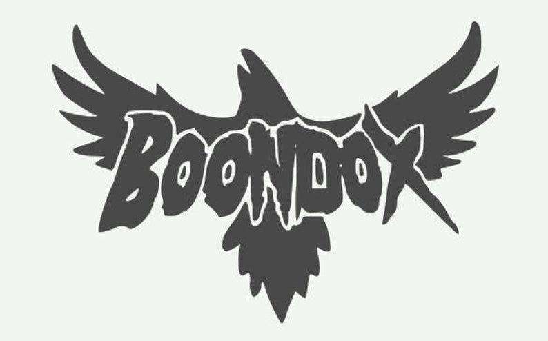 Boondox Logo - BOONDOX INSIDE CROW juggalo ninja vinyl sticker huge 5 year vinyl icp  insane clown posse twiztid tech n9ne abk