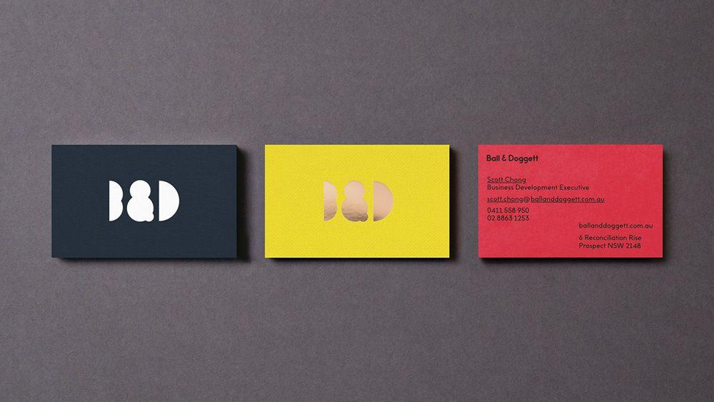 Doggett Logo - Brand New: New Logo and Identity for Ball & Doggett by For the People