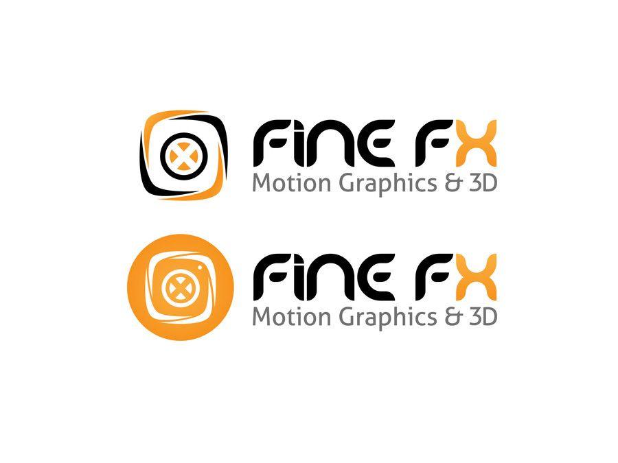 Fine Logo - Entry #196 by udaya757 for Logo Design for Fine FX | 3D & Motion ...