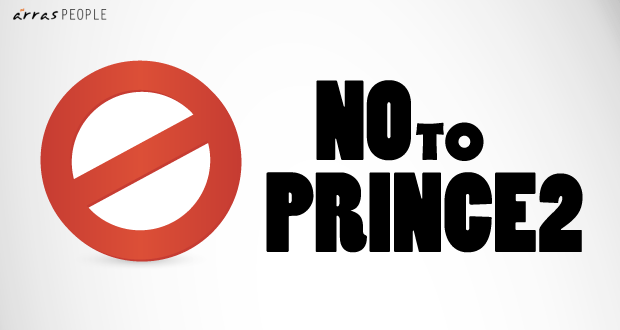 PRINCE2 Logo - No to PRINCE2 - arraspeople