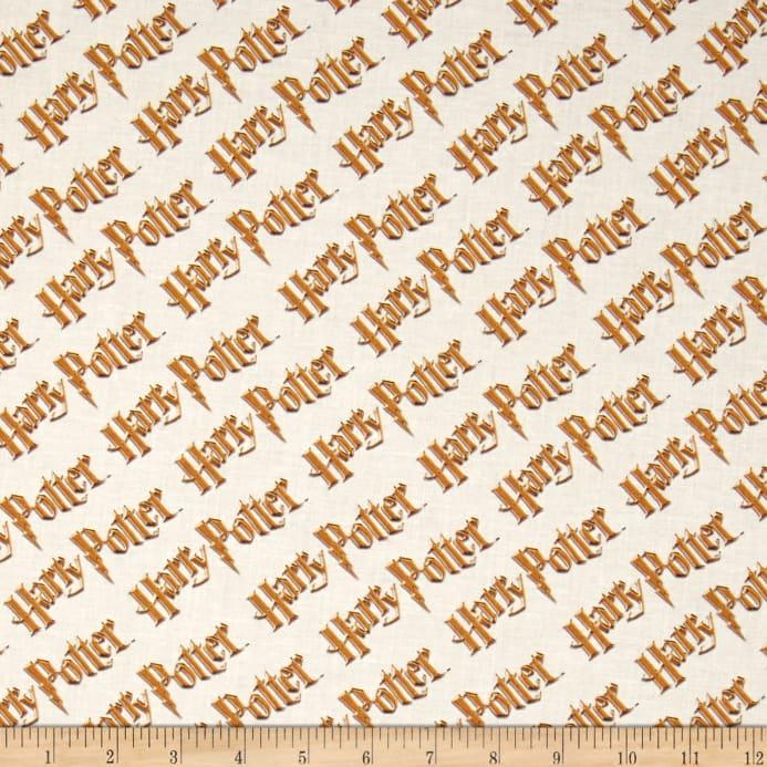 Fabric.com Logo - Harry Potter Digital Diagonal Logo Multi Fabric