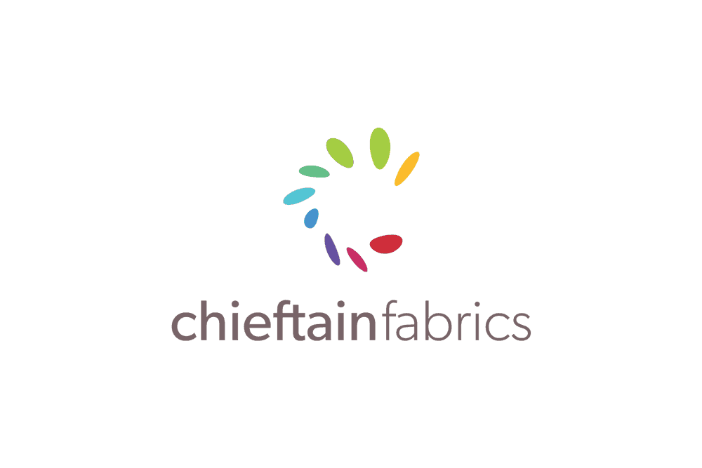 Fabric.com Logo - Chieftain Fabrics Logo Design & Rebranding By Inkbot Design