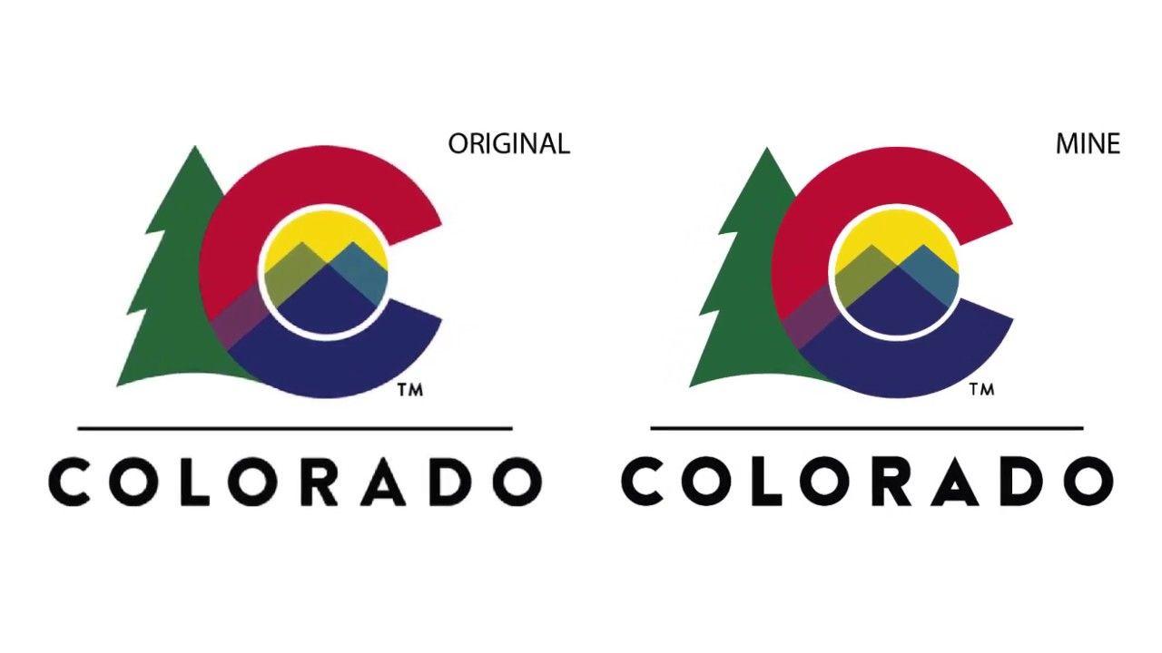 Colorad Logo - Recreating the NEW Colorado Logo! (Time-lapse, Speed Art)