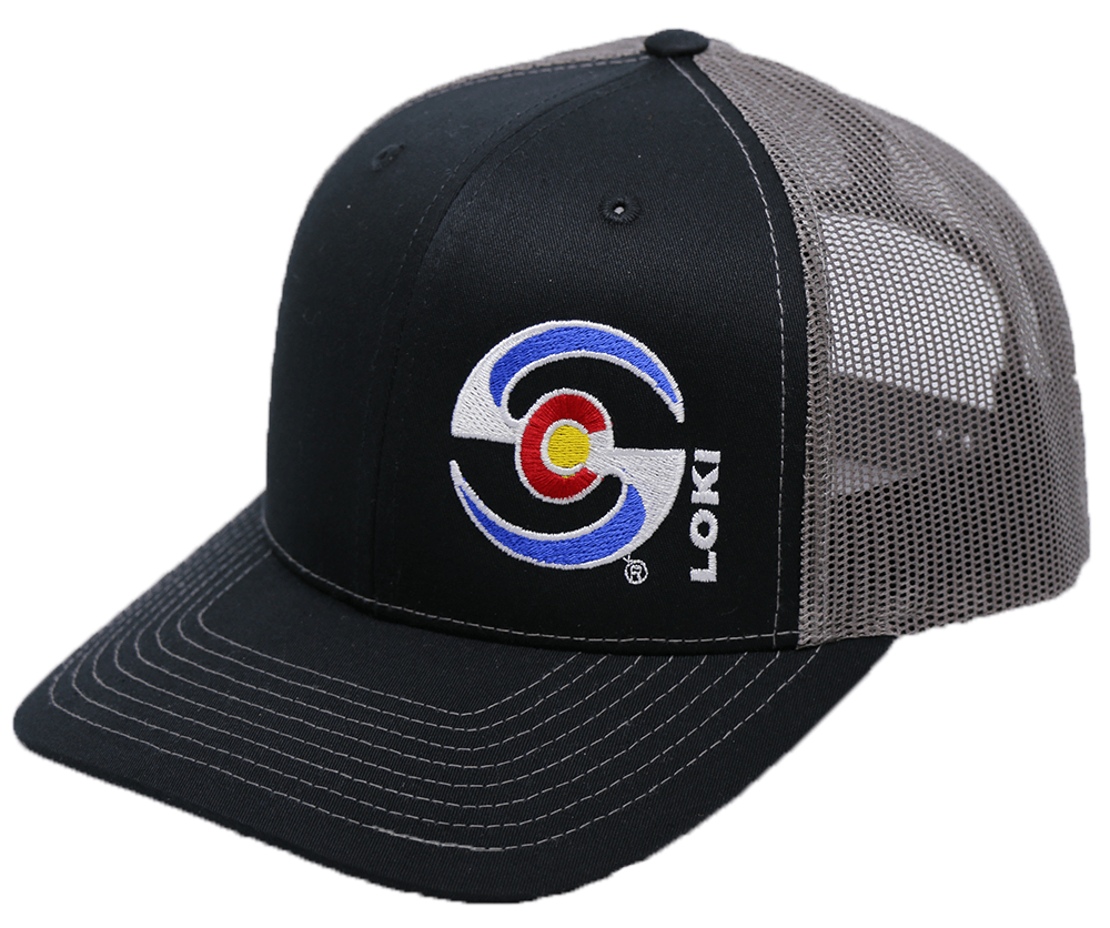 Colorad Logo - Richardson Snapback Hat / Charcoal