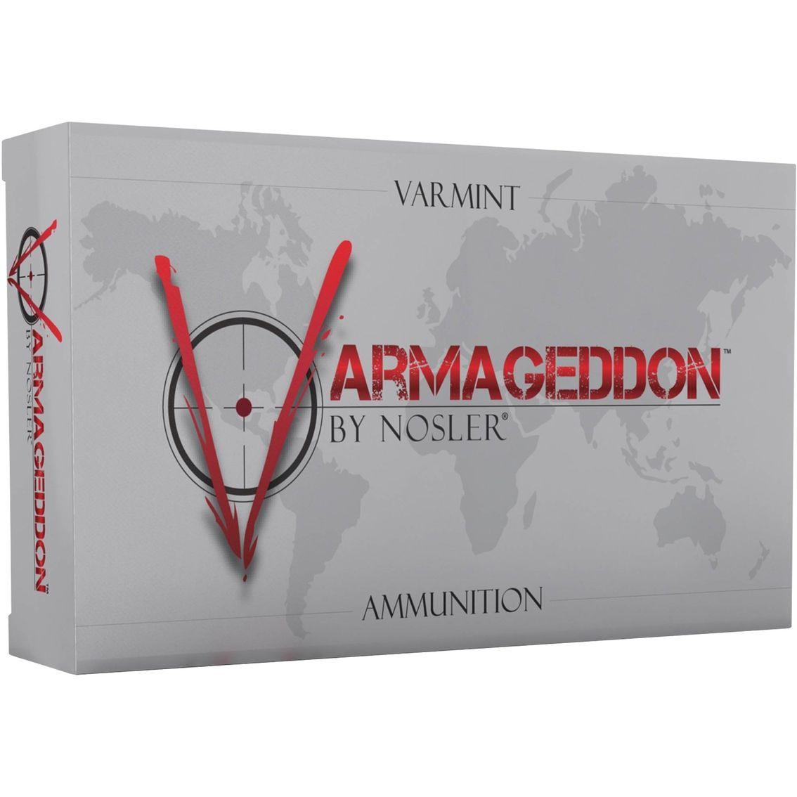 Nosler Logo - Nosler Varmageddon .223 Rem 55 Gr. Flat Base Hollow Point, 20 Rounds ...