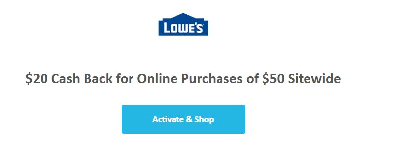 Retialmenot Logo - Expired] RetailMeNot: Spend $50 At Lowe's & Get $20 Cashback ...