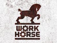 Workhorse Logo - Workhorse | Visual Design | Logo inspiration, Horse logo, Logo concept