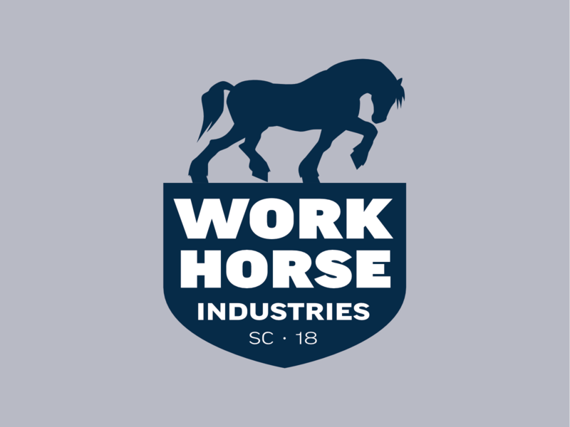 Workhorse Logo - Workhorse Full Shield by aj (andrew jordan) on Dribbble