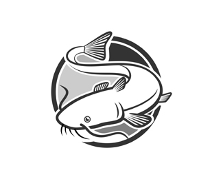 Catfish Logo - Logopond, Brand & Identity Inspiration (circle catfish)