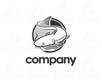Catfish Logo - Order Logo: circle catfish