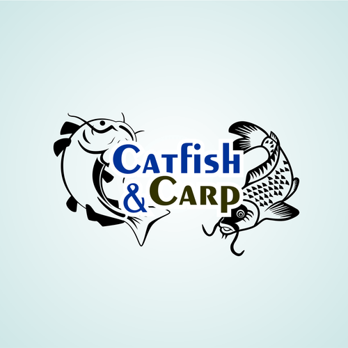 Catfish Logo - Catfish & Carp logo design. Logo design contest