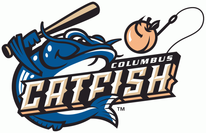 Catfish Logo - Columbus Catfish Primary Logo - South Atlantic League (SAL) - Chris ...