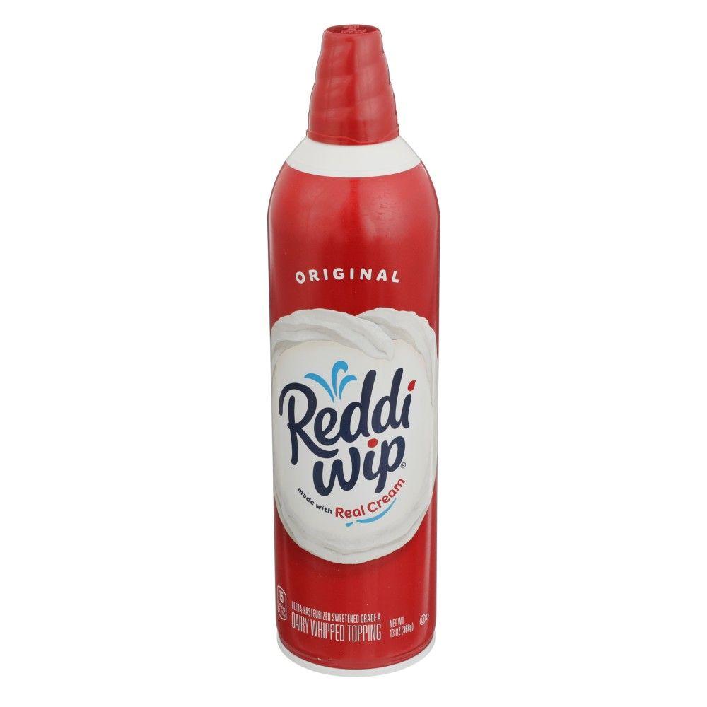 Reddi-wip Logo - REDDI WIP Real Cream Whipped Topping