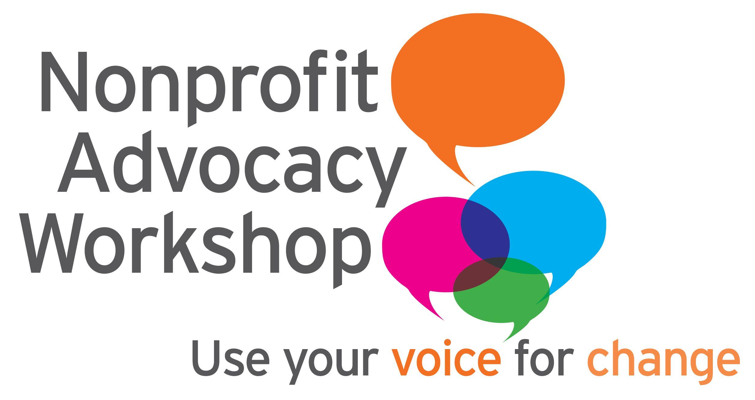 Advocacy Logo - Nonprofit Advocacy Workshops