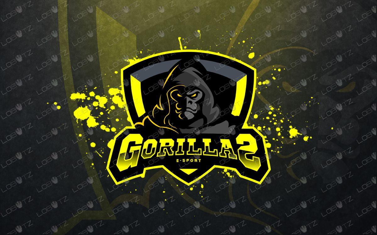 Gorrila Logo - gorilla esports logo gorilla mascot logo premade logos