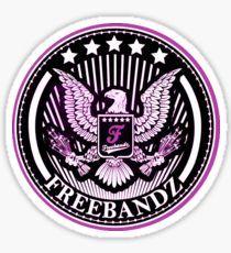 Freebandz Logo - Freebandz Design & Illustration Stickers | Redbubble